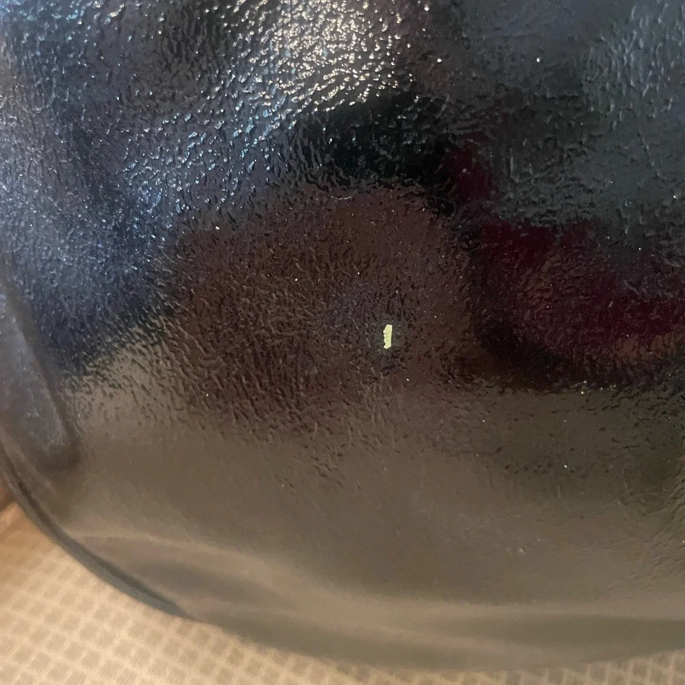 Dooney & Bourke Patent Leather Black Hobo Bag